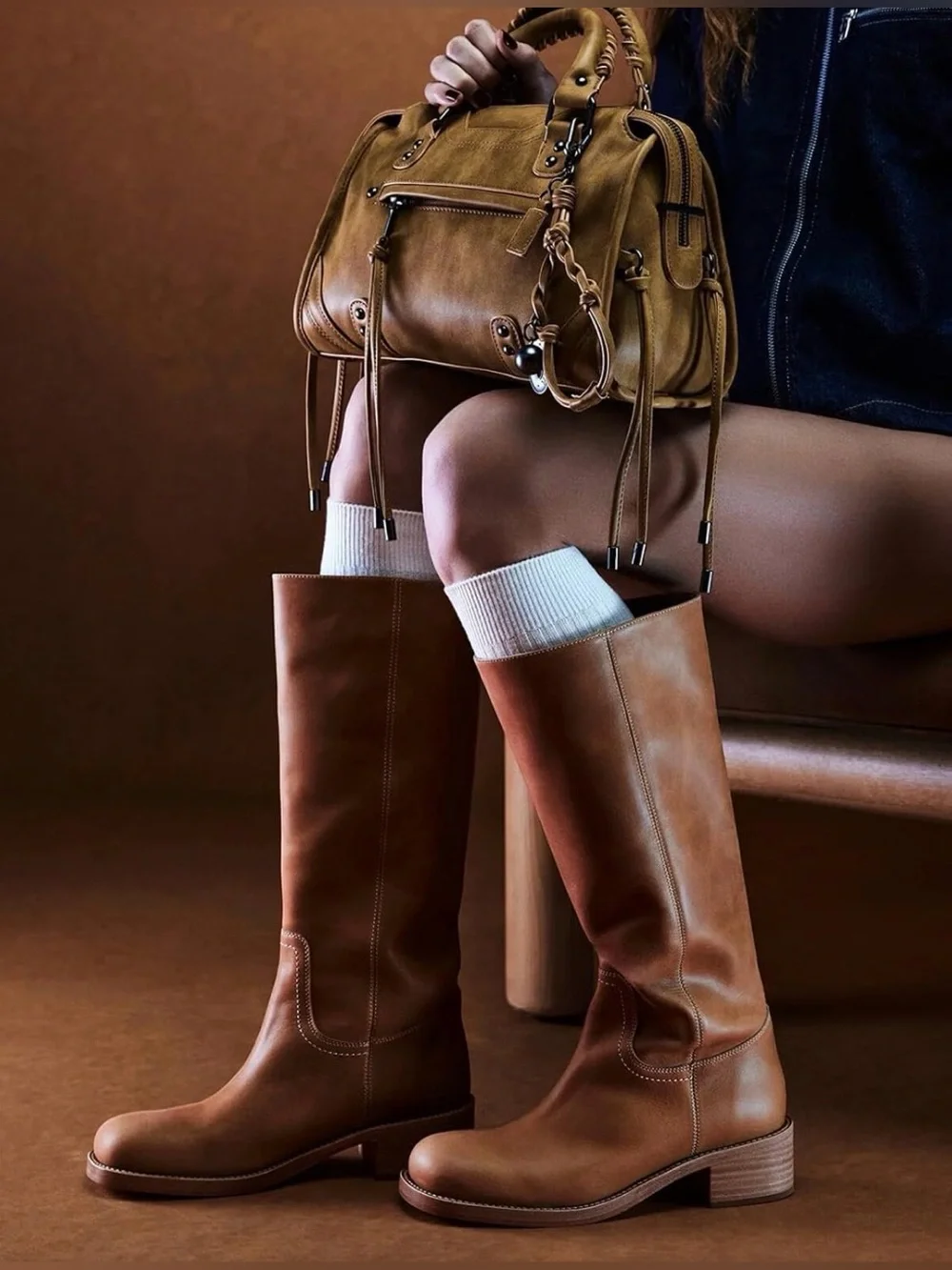 Women’s Chunky Knee High Boots